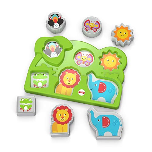 Fisher-Price Jungle Animal Puzzle,Multicolor - Image 4