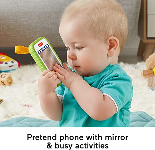 Fisher-Price Work From Home Gift Set, 3 take-along baby toys and teether for infants - Image 3