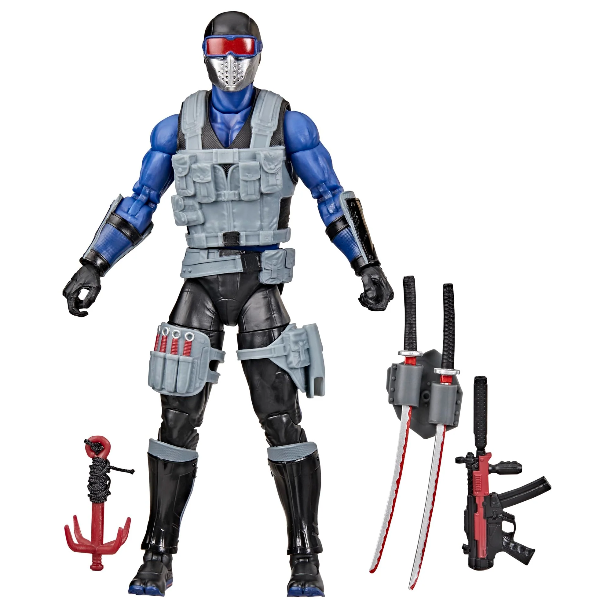 G.I. Joe Classified Series #165, Snake Eyes V4, Collectible 6 Inch Action Figure with 7 Accessories - Image 2