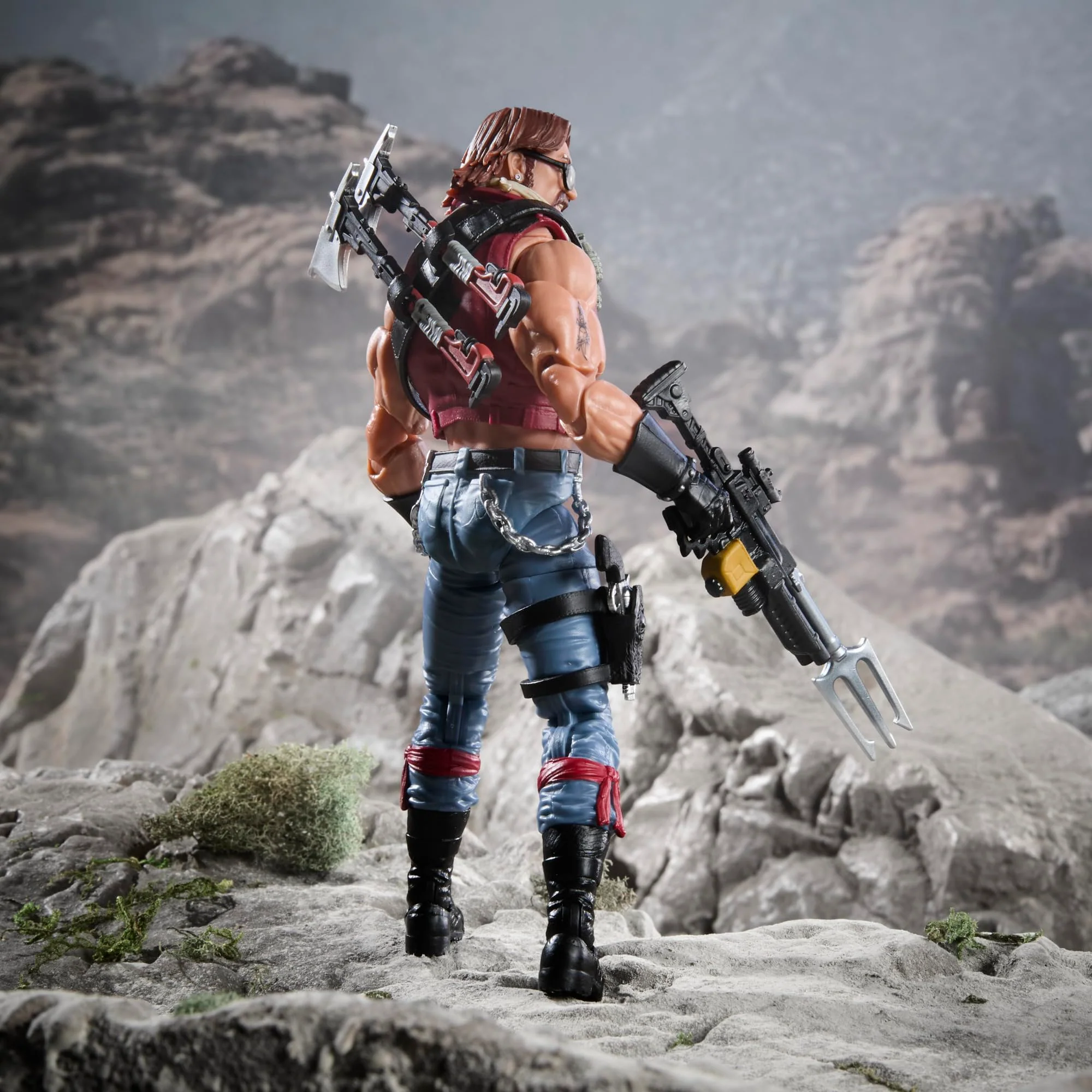 G.I. Joe Classified Series #167, Dreadnok Monkeywrench, Collectible 6 Inch Action Figure with 10 Accessories - Image 10