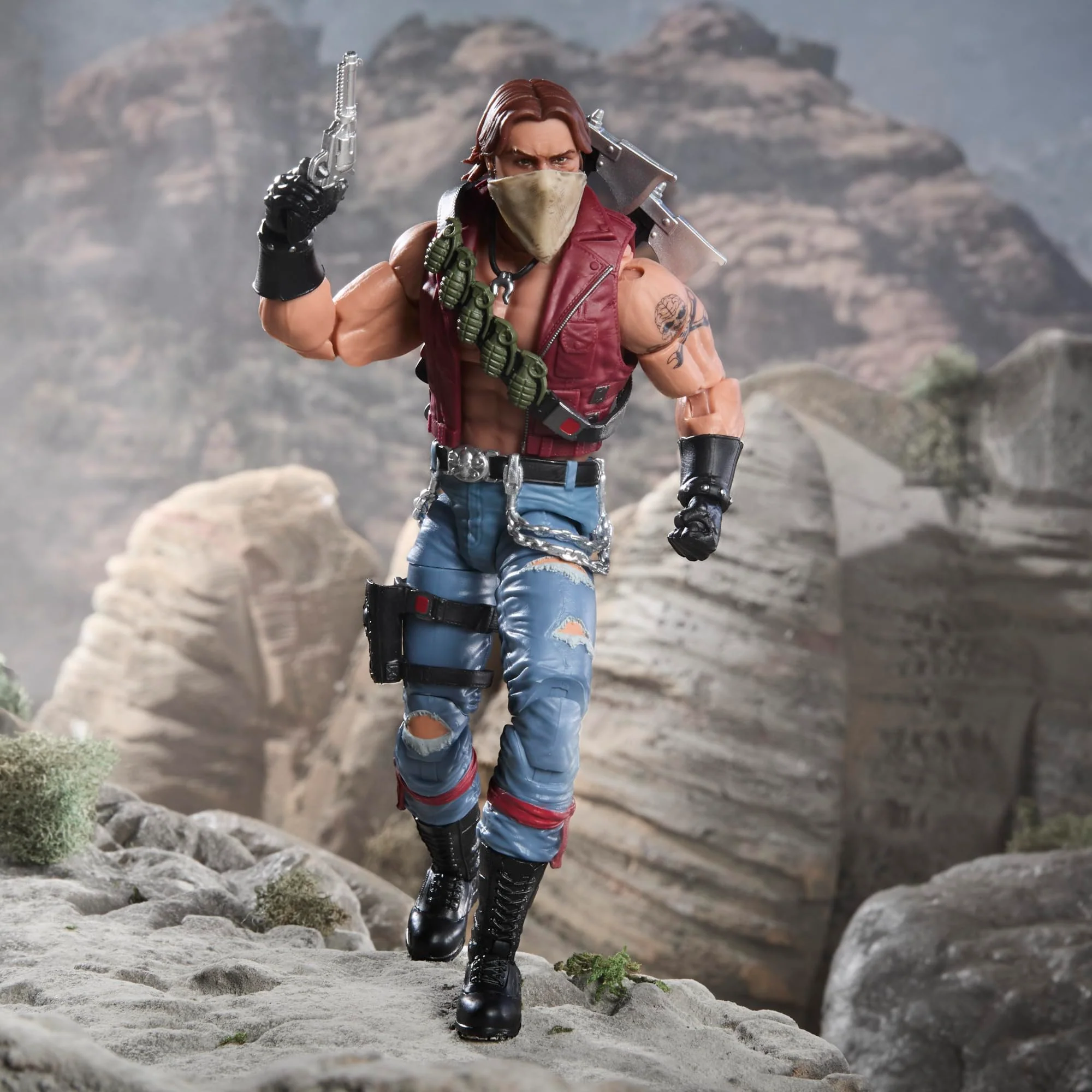G.I. Joe Classified Series #167, Dreadnok Monkeywrench, Collectible 6 Inch Action Figure with 10 Accessories - Image 12