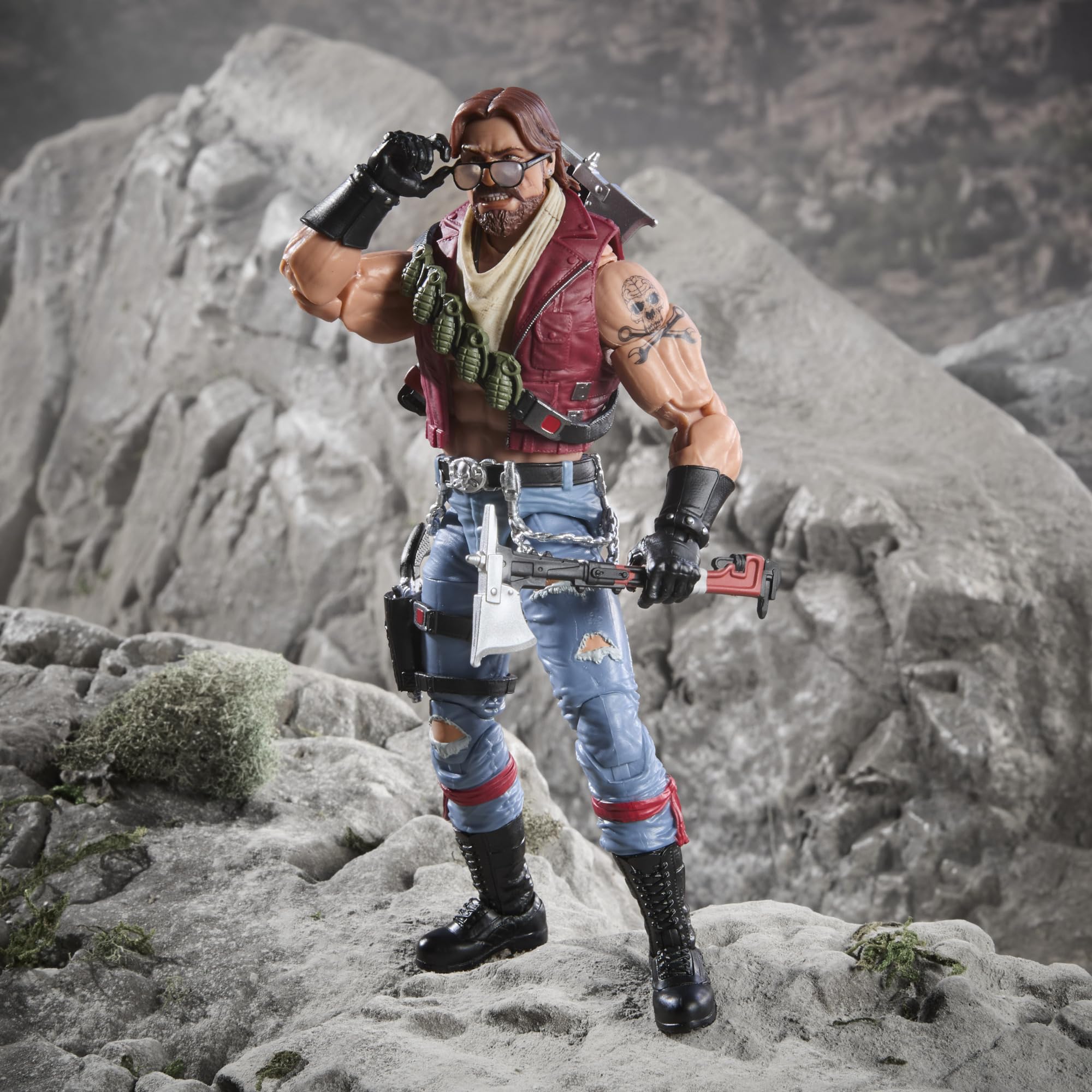 G.I. Joe Classified Series #167, Dreadnok Monkeywrench, Collectible 6 Inch Action Figure with 10 Accessories - Image 14