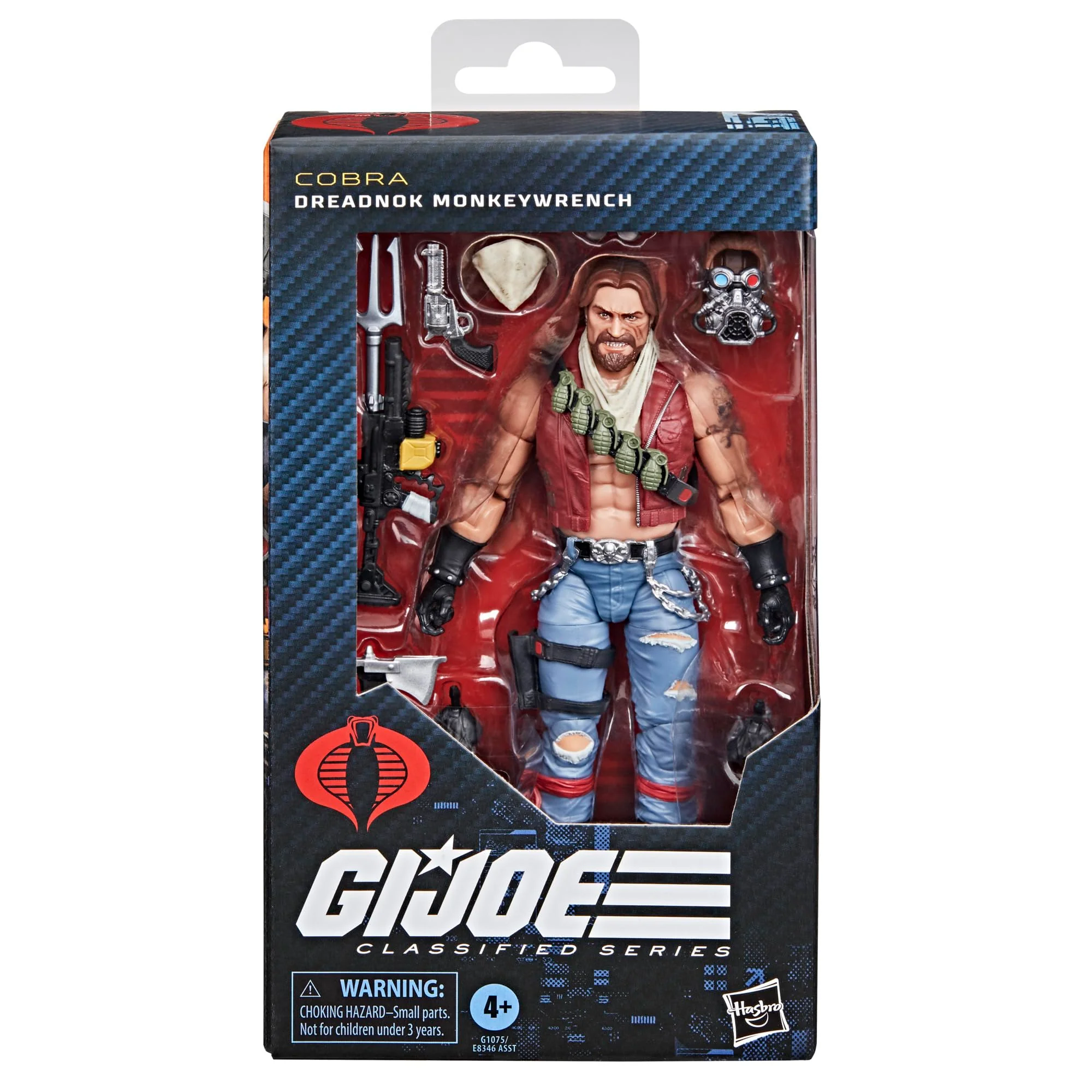 G.I. Joe Classified Series #167, Dreadnok Monkeywrench, Collectible 6 Inch Action Figure with 10 Accessories - Image 15