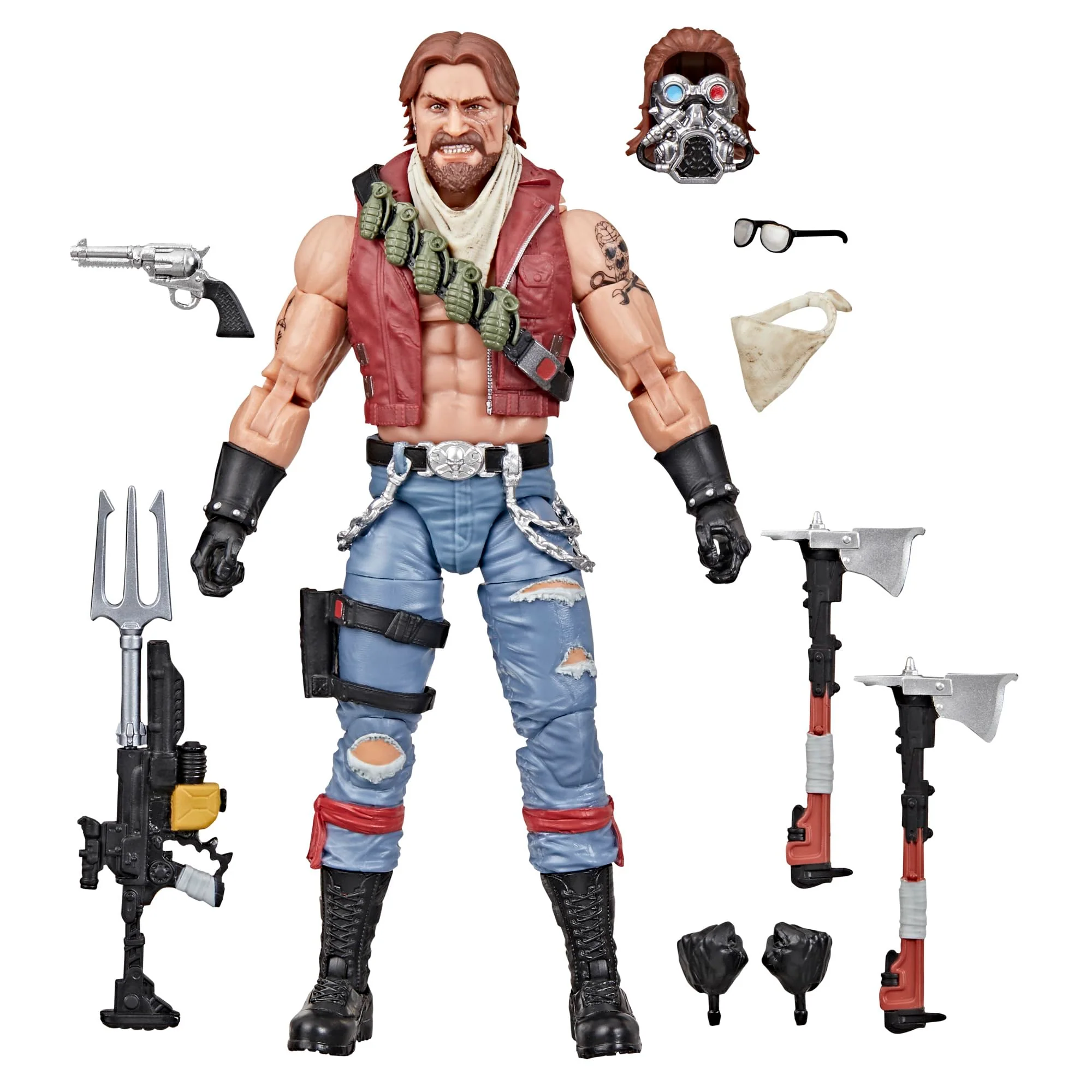 G.I. Joe Classified Series #167, Dreadnok Monkeywrench, Collectible 6 Inch Action Figure with 10 Accessories - Image 2