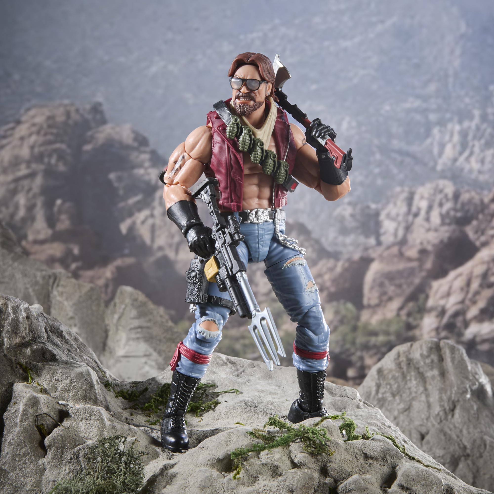 G.I. Joe Classified Series #167, Dreadnok Monkeywrench, Collectible 6 Inch Action Figure with 10 Accessories - Image 8