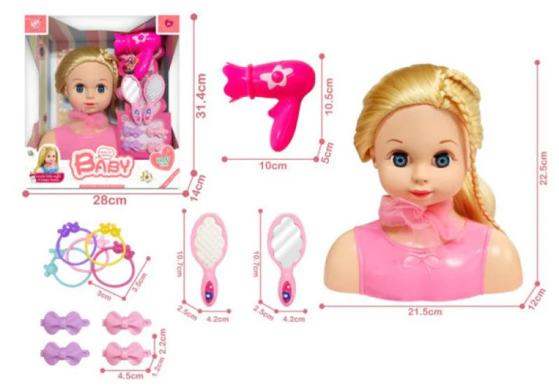 Girls Styling Head Pretend Play Set - Image 3