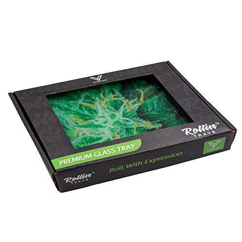 Glass Rolling Tray, AK-47 Strain Design by V Syndicate - Image 4