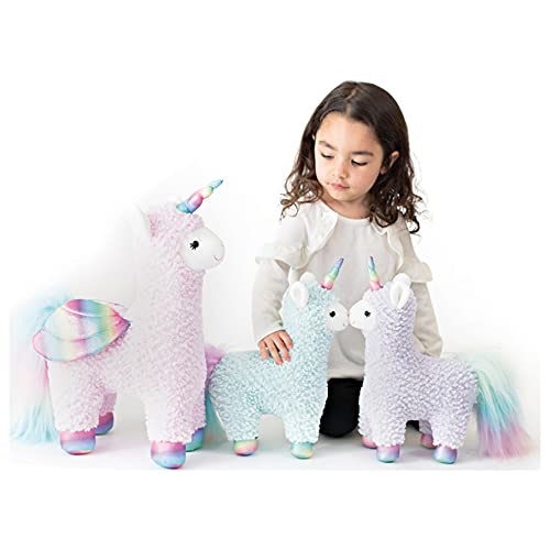 GUND Cotton Candy Plush Stuffed Llamacorn 11" - Image 5