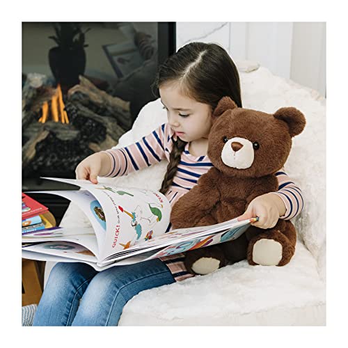 GUND Finley Teddy Bear Plush Stuffed Animal, Brown, 13" - Image 6