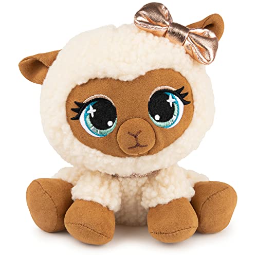 GUND P.Lushes Designer Fashion Pets Ba-Bah La'Creme Premium Llama Stuffed Animal, Crème and Gold, 6”