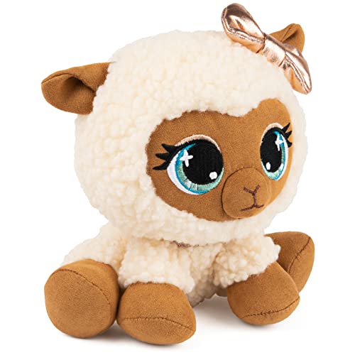 GUND P.Lushes Designer Fashion Pets Ba-Bah La'Creme Premium Llama Stuffed Animal, Crème and Gold, 6” - Image 6