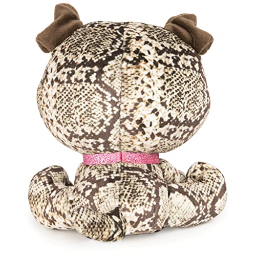 GUND P.Lushes Designer Fashion Pets Bella Boa Dog Premium Stuffed Animal Soft Plush, Snake Skin, 6” - Image 4