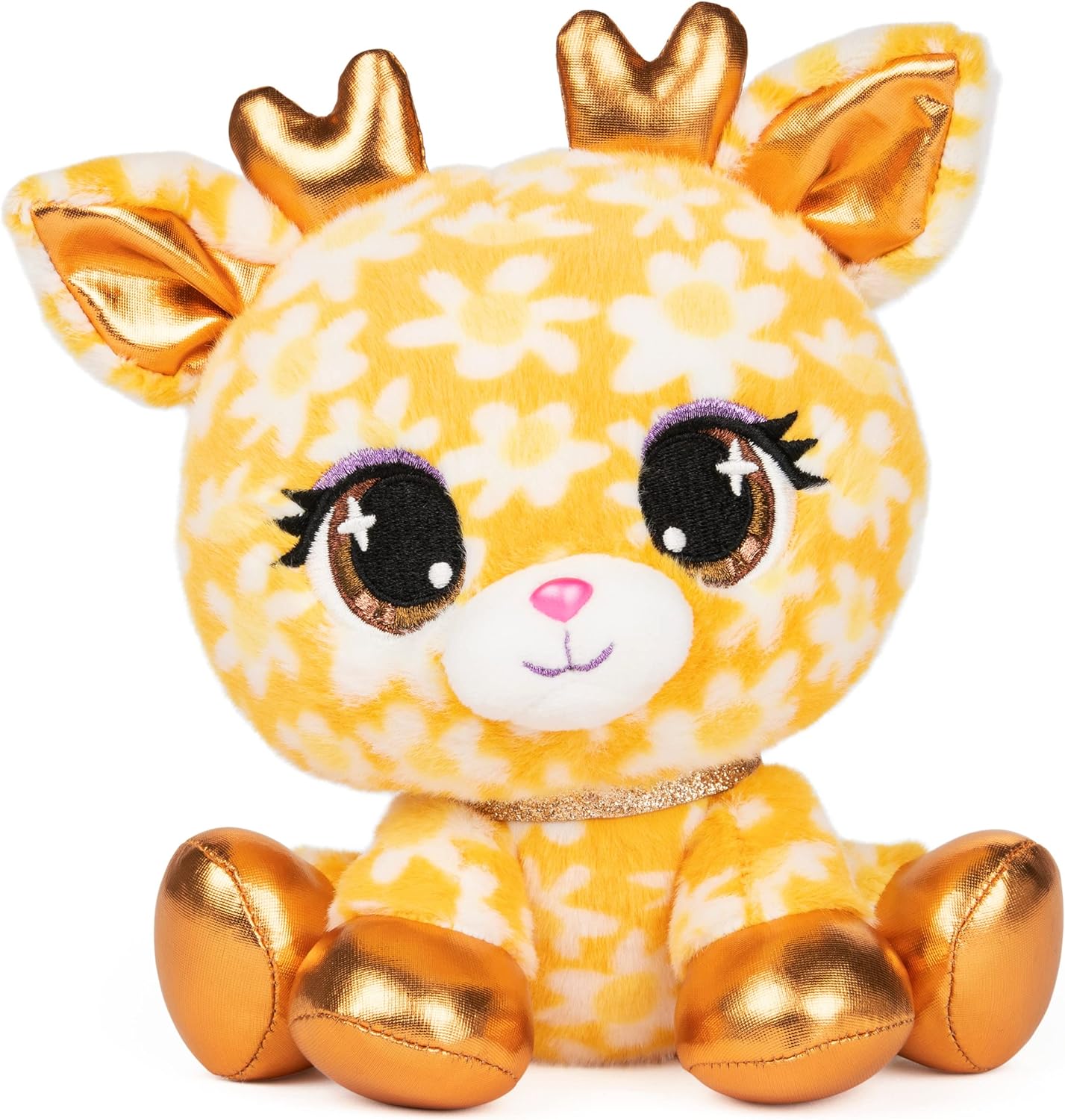 GUND PLushes Designer Fashion Pets Bella L’Phante Limited Edition Elephant Stuffed Animal, Turquoise/Gold, 6” - Image 6