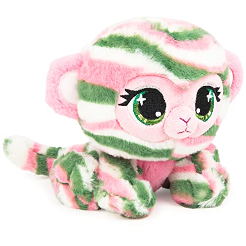 GUND P.Lushes Designer Fashion Pets Olivia Moss Monkey Premium Stuffed Animal Soft Plush, Green and Pink, 6” - Image 5