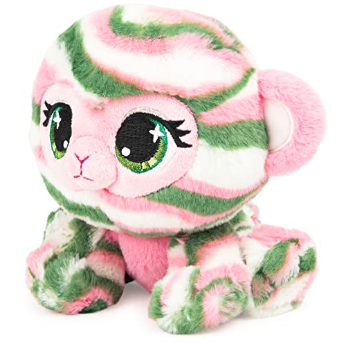 GUND P.Lushes Designer Fashion Pets Olivia Moss Monkey Premium Stuffed Animal Soft Plush, Green and Pink, 6” - Image 6