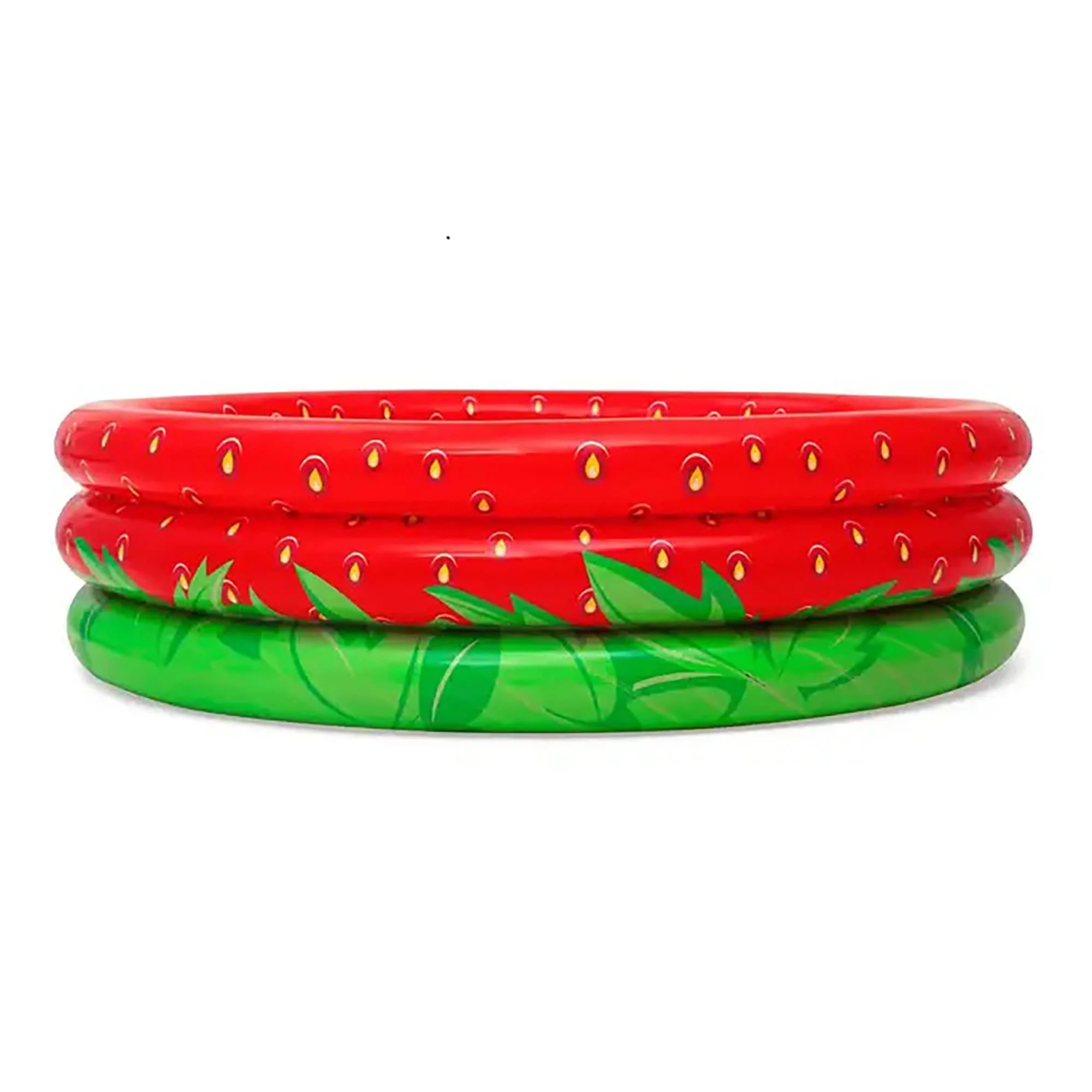 H2OGO! Bestway Sweet Strawberry Pool - 66" x H15 - Inflatable 3-Ring Play Pool, Kids,103 Gallon, Ages 2+ - Image 5
