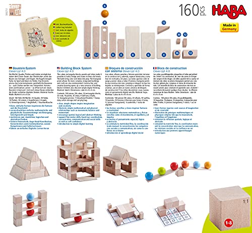 HABA Clever Up! Building Wooden Block System 4.0 for Ages 12 Months to 8 Years - Image 13