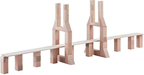 HABA Clever Up! Building Wooden Block System 4.0 for Ages 12 Months to 8 Years - Image 17