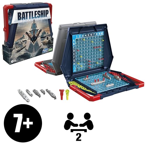 Hasbro Gaming Battleship Classic Board Game | Strategy Games for Kids and Adults | Ages 7+ | 2 Players | Fun Kids Games | Family Games - Image 10
