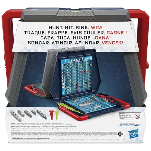 Hasbro Gaming Battleship Classic Board Game | Strategy Games for Kids and Adults | Ages 7+ | 2 Players | Fun Kids Games | Family Games - Image 8