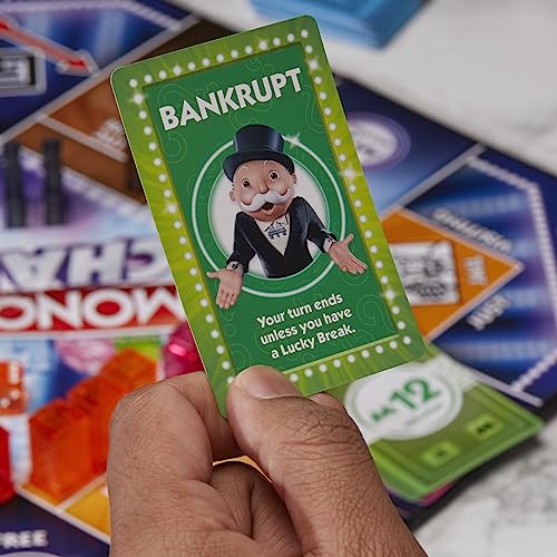 Hasbro Gaming Monopoly Chance Board Game for Adults and Kids | Fast-Paced Family Party Game | Ages 8+ | 2-4 Players | 20 Mins. Average - Image 7