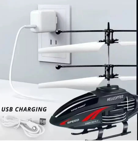Helicopter Drop-resistant Induction Suspension Aircraft Toys Kids Toy, Color May Vary - Image 2