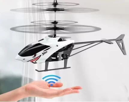 Helicopter Drop-resistant Induction Suspension Aircraft Toys Kids Toy, Color May Vary - Image 4