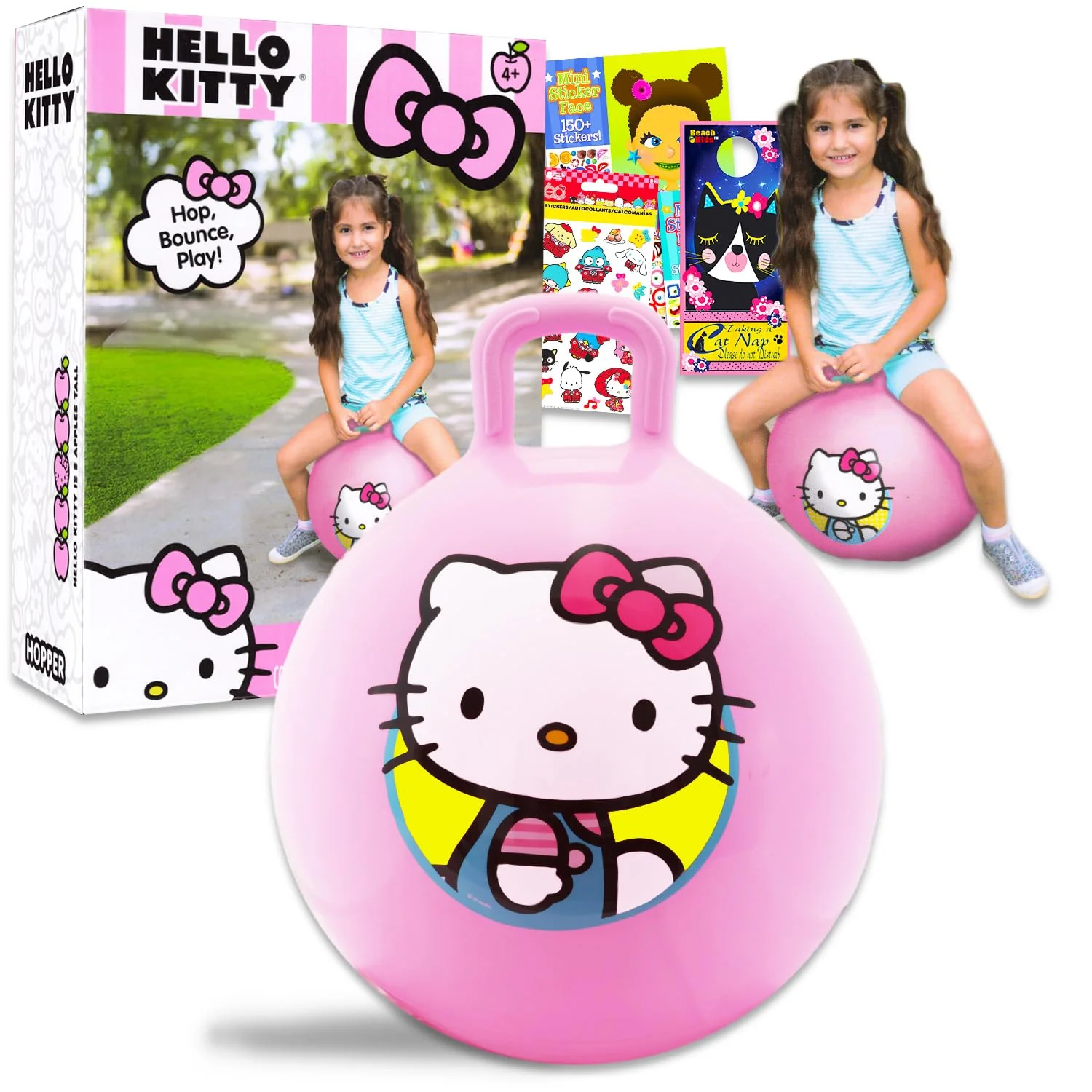 Hello Kitty Hopper Ball - 15" Ball for Kids' Outdoor Activities & Parties