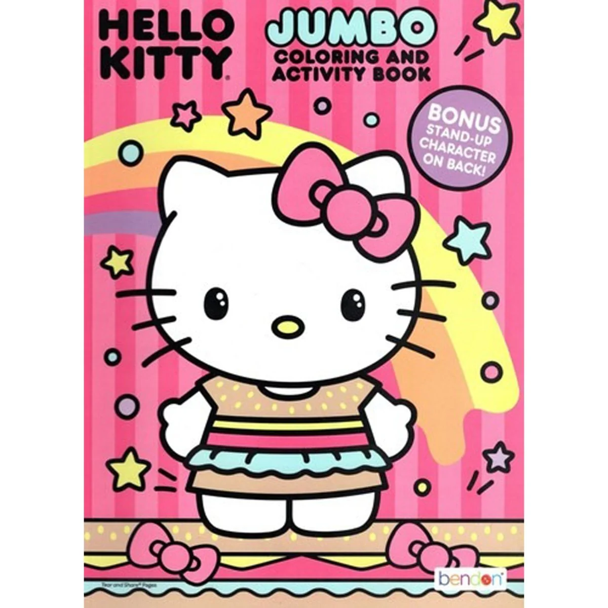 Hello Kitty Jumbo Coloring and Activity Book