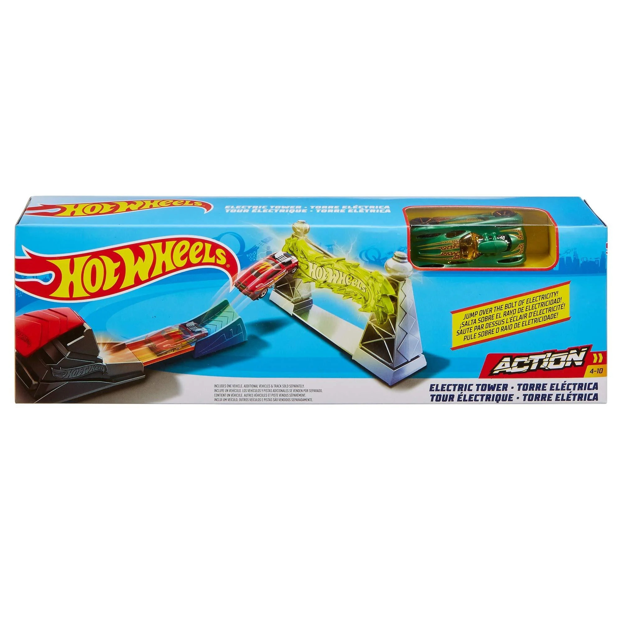 Hot Wheels Electric Tower Playset Colors may vary