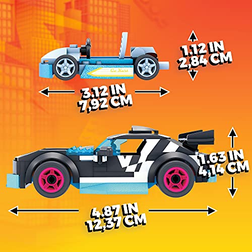 Hot Wheels Mega Construx Track Ripper and Kart Construction Set, Building - Image 3