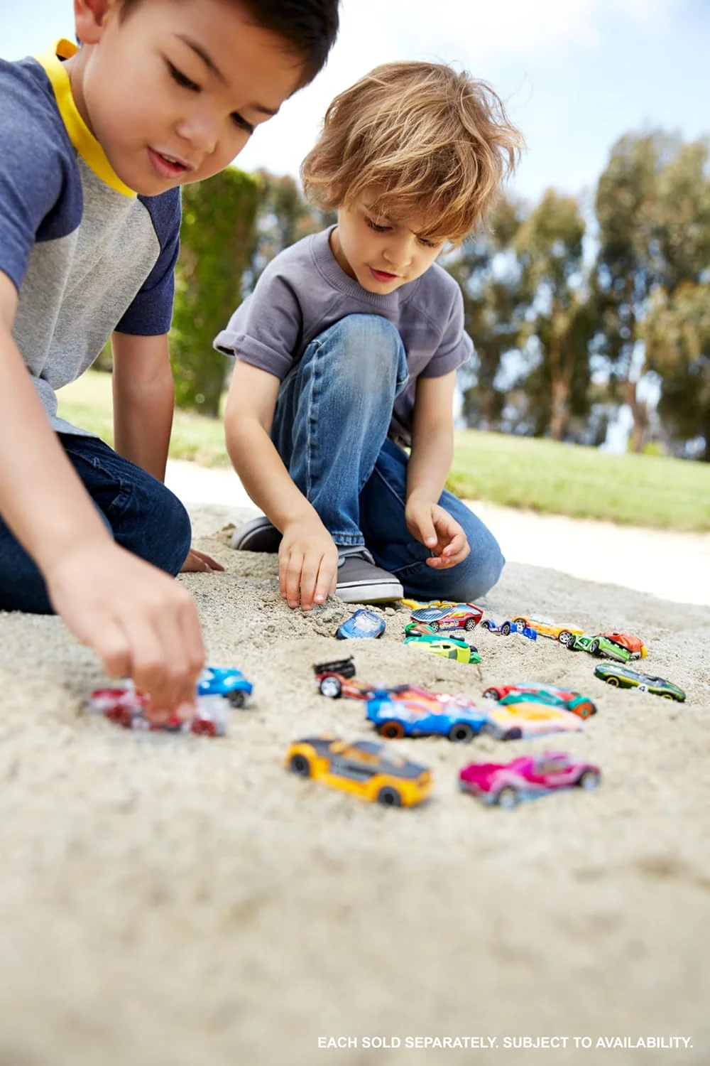 Hot Wheels Themed Multipacks of 8 Toy Cars, - Image 2