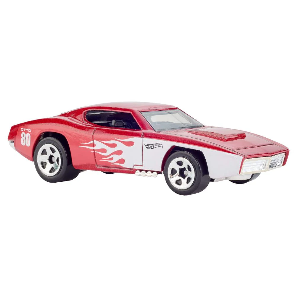Hot Wheels Toy Cars, 5-Pack of 1:64 Scale Toy Cars with Collectible Deco & Packaging, Core Mattel 80th Anniversary Set of 5 Vehicles, Styles May Vary - Image 4