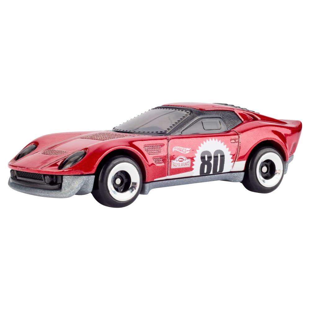 Hot Wheels Toy Cars, 5-Pack of 1:64 Scale Toy Cars with Collectible Deco & Packaging, Core Mattel 80th Anniversary Set of 5 Vehicles, Styles May Vary - Image 5