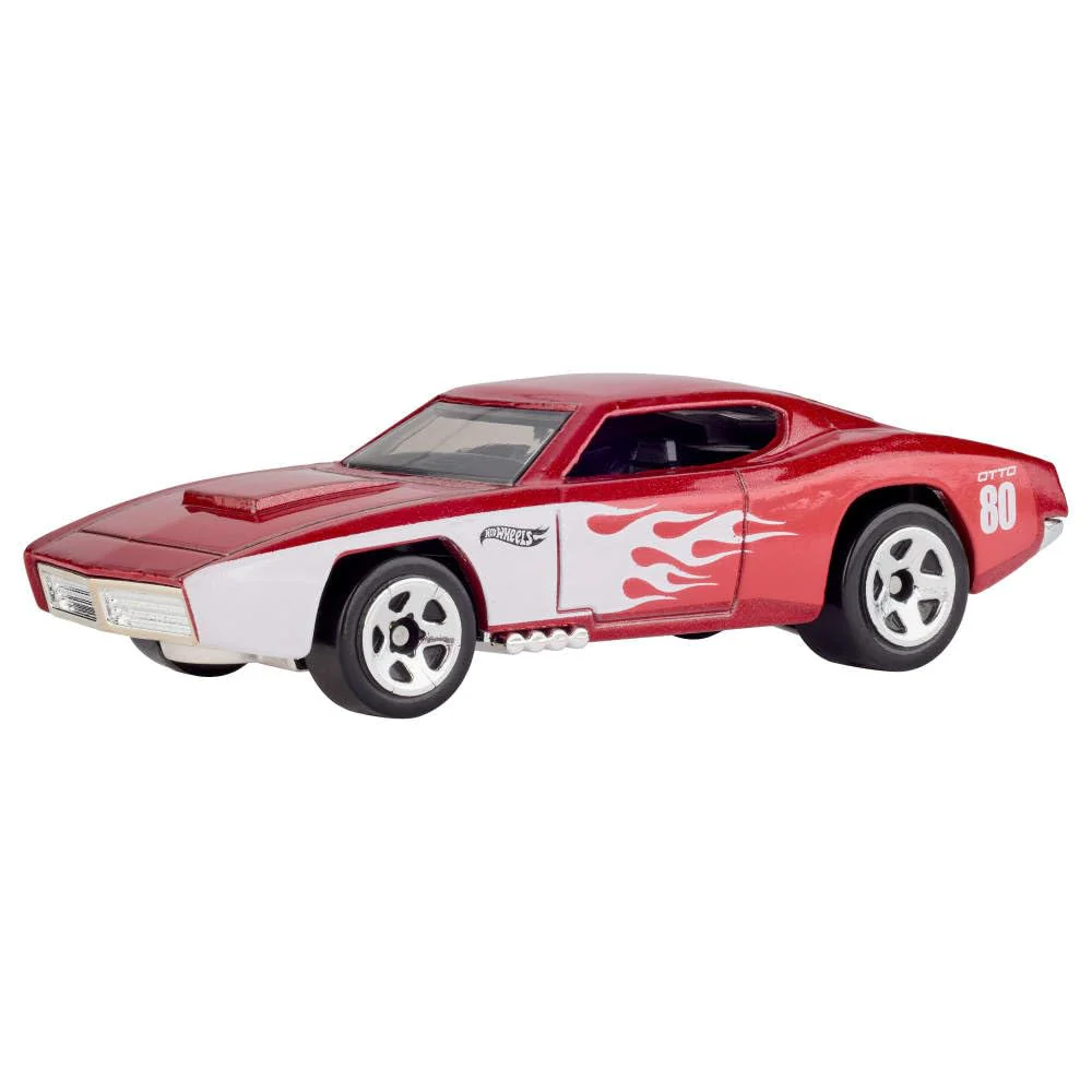 Hot Wheels Toy Cars, 5-Pack of 1:64 Scale Toy Cars with Collectible Deco & Packaging, Core Mattel 80th Anniversary Set of 5 Vehicles, Styles May Vary - Image 7