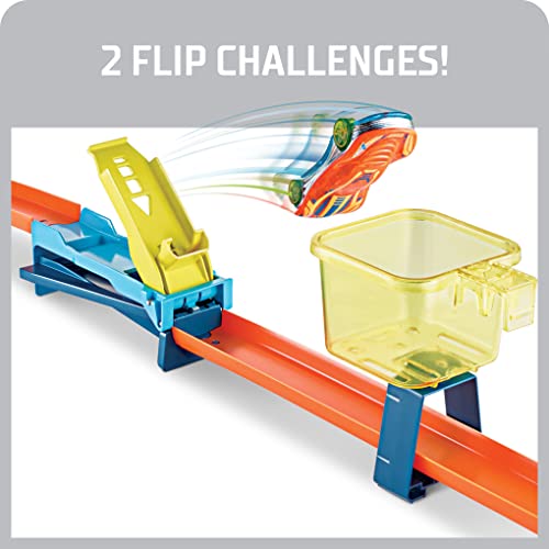 Hot Wheels Track Builder Unlimited Infinity Loop Kit with Adjustable Set-Ups & Jump That Flips Cars into Catch Cup - Image 5