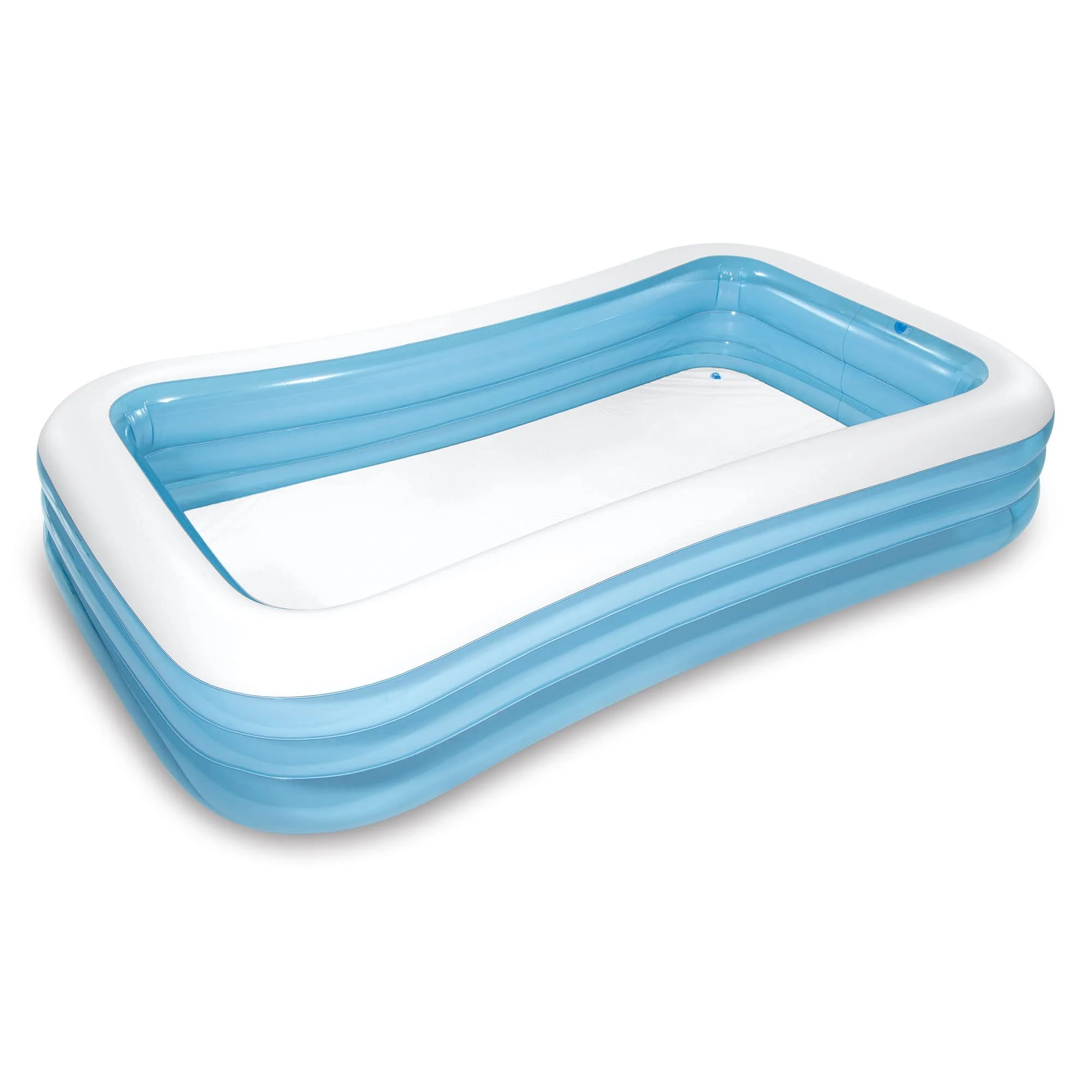 INTEX 58484EP Swim Center Inflatable Family Pool: 277 Gallon Capacity – 120" x 72" x 22" – Blue - Image 7