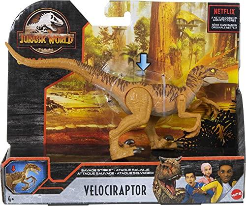 Jurassic World Velociraptor - Claw Slash Savage Strike Dinosaur Action Figure