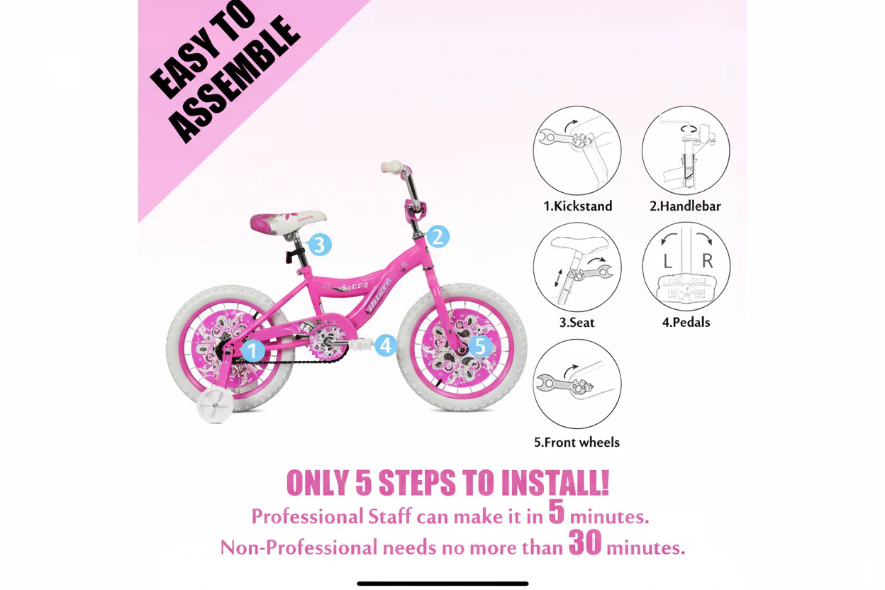 Kids Bike, Tracer Rocky 16 inch - Image 3