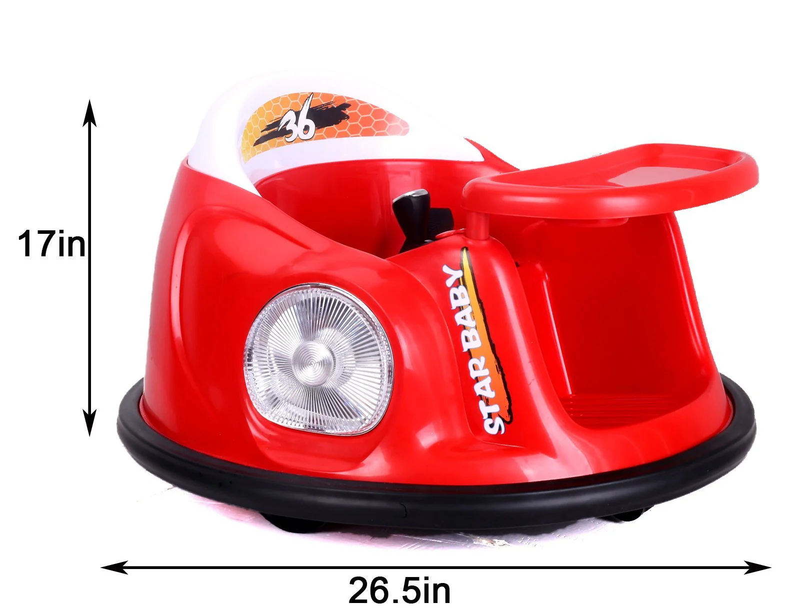Kids Electric Ride On Bumper Car - S611 - Image 2