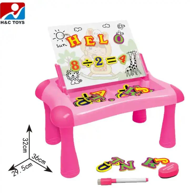 Kids Magnetic Sketchpad 2 in 1 Drawing and Writing Learning Table Toy