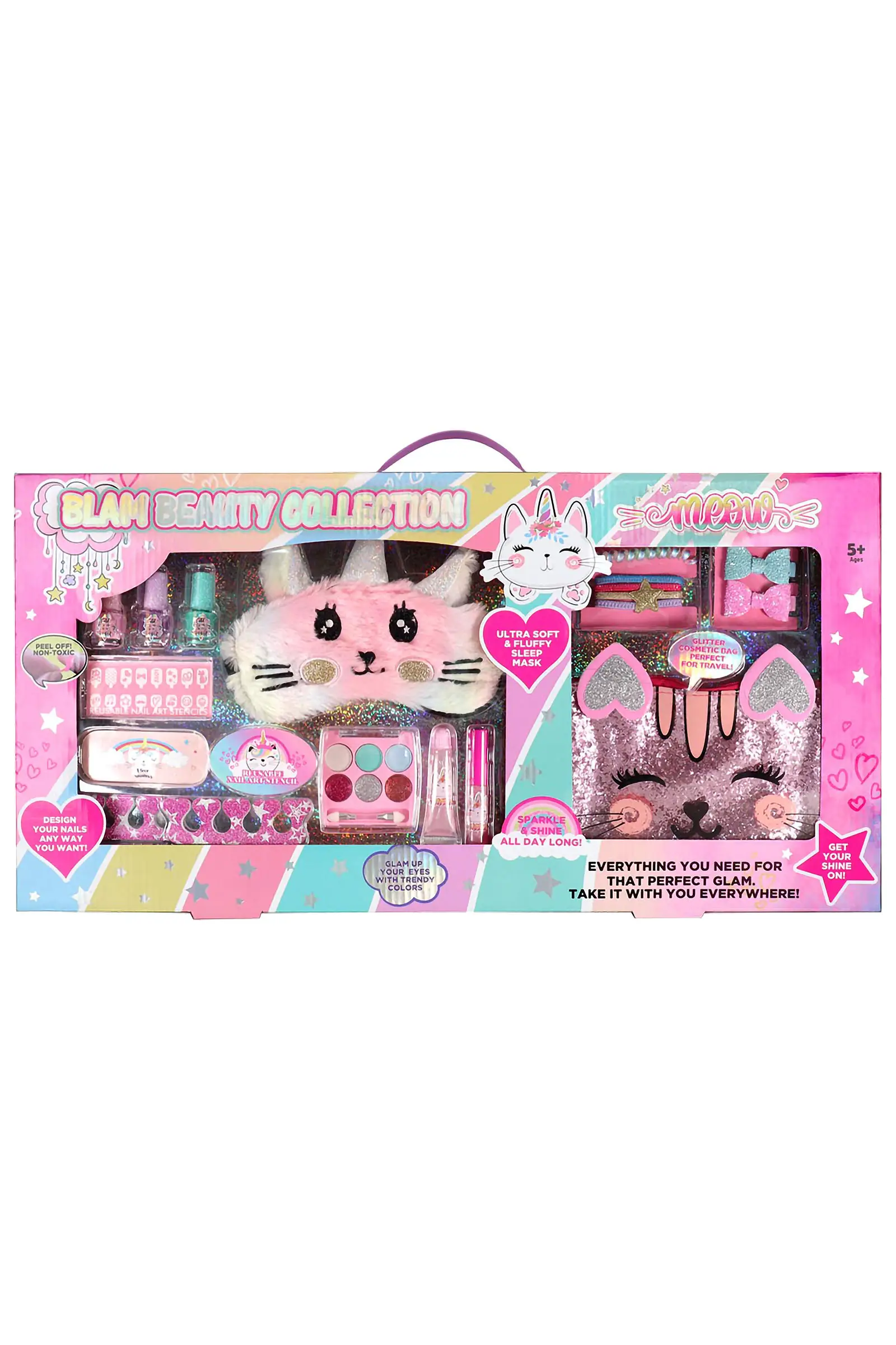 Kids Makeup And Beauty Playset Blam Beauty Collection
