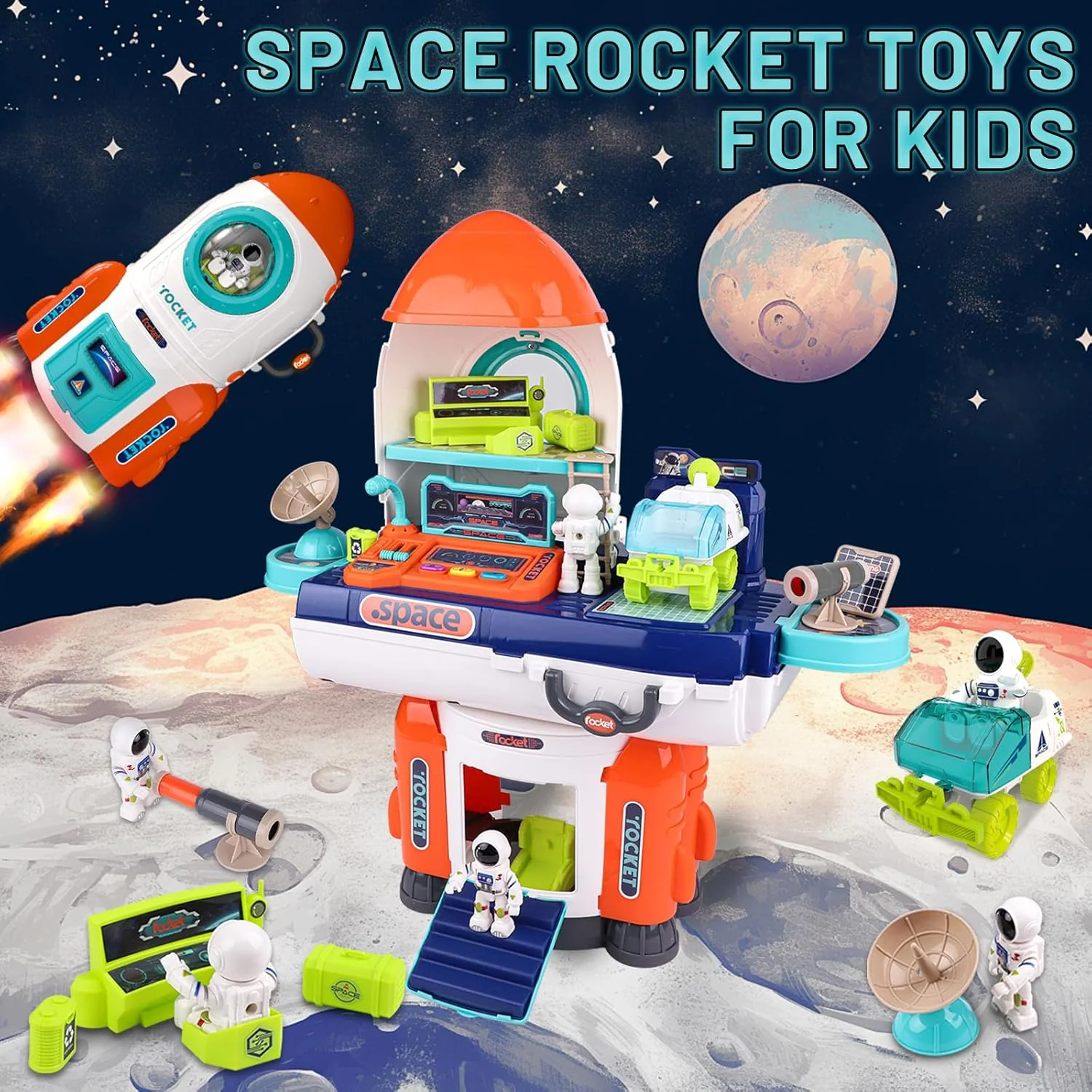 Kids Play Set, Space Station - Image 4