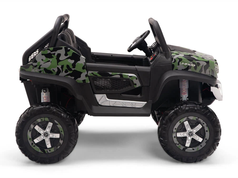 Kids Ride On Car Licensed Mercedes-Benz Unimog - Image 3