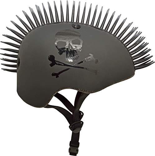 Krash Jolly Roger Mohawk Helmet, Youth 8+ Years, Black - Image 2