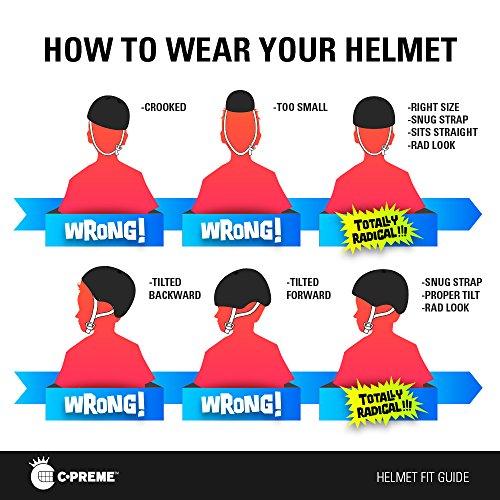 Krash Jolly Roger Mohawk Helmet, Youth 8+ Years, Black - Image 4