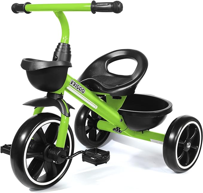 KRIDDO Kids Tricycles Age 24 Month to 4 Years,Gift Toddler Trike for 2.5 to 5/ 2-4 Year Olds. - Image 7