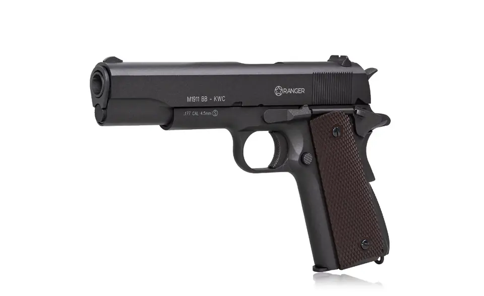 KWC M1911 (Colt 1911) Full Metal Blowback CO2 Air Pistol - Image 3