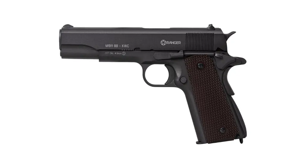 KWC M1911 (Colt 1911) Full Metal Blowback CO2 Air Pistol - Image 4