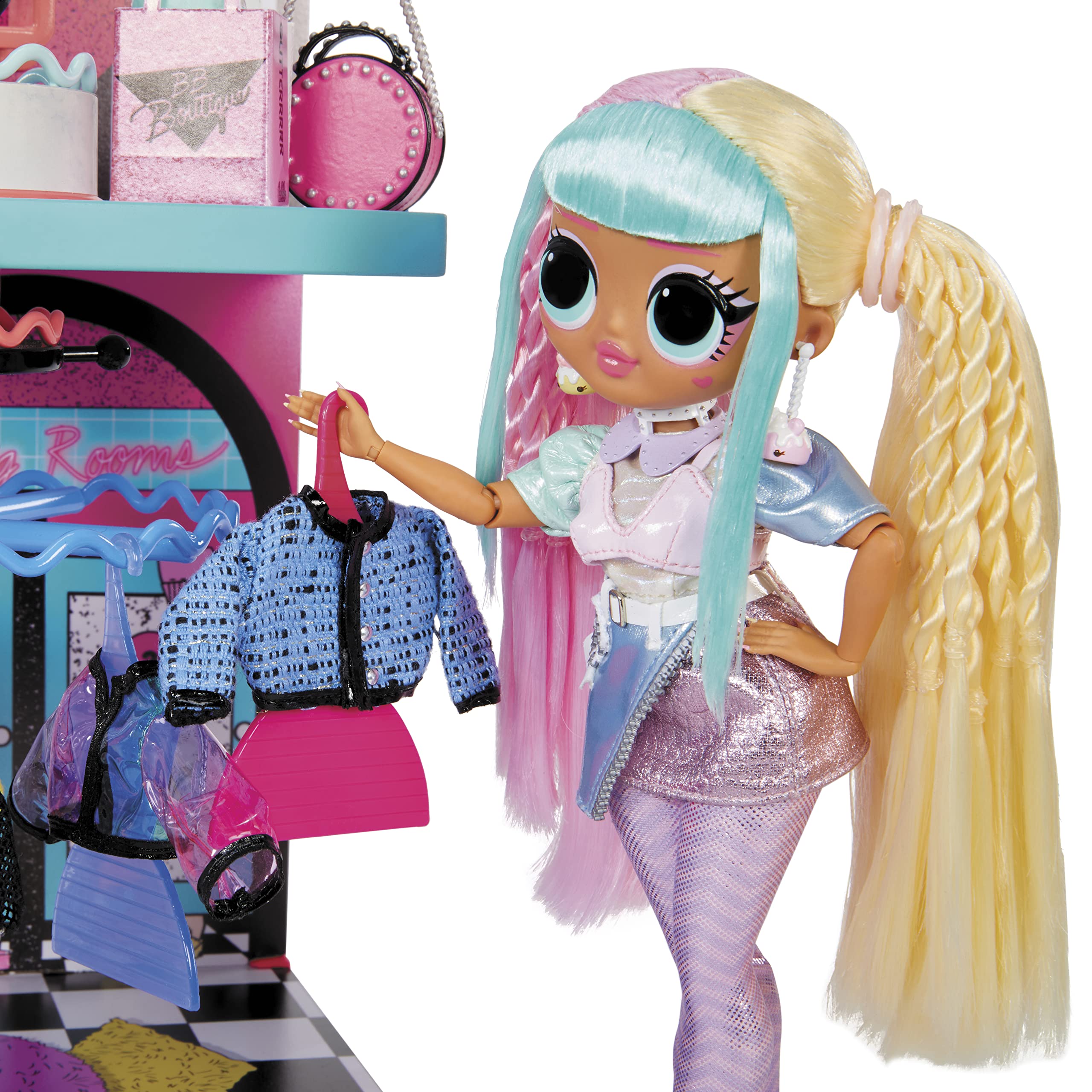 L.O.L. Surprise! Mall of Surprises with 50+ Surprises Including 2 Floors, Spinning Features, Cafe and Accessories, Holiday Toy, Great Gift for Kids Girls Boys Ages 4 5 6+ Years Old - Image 7